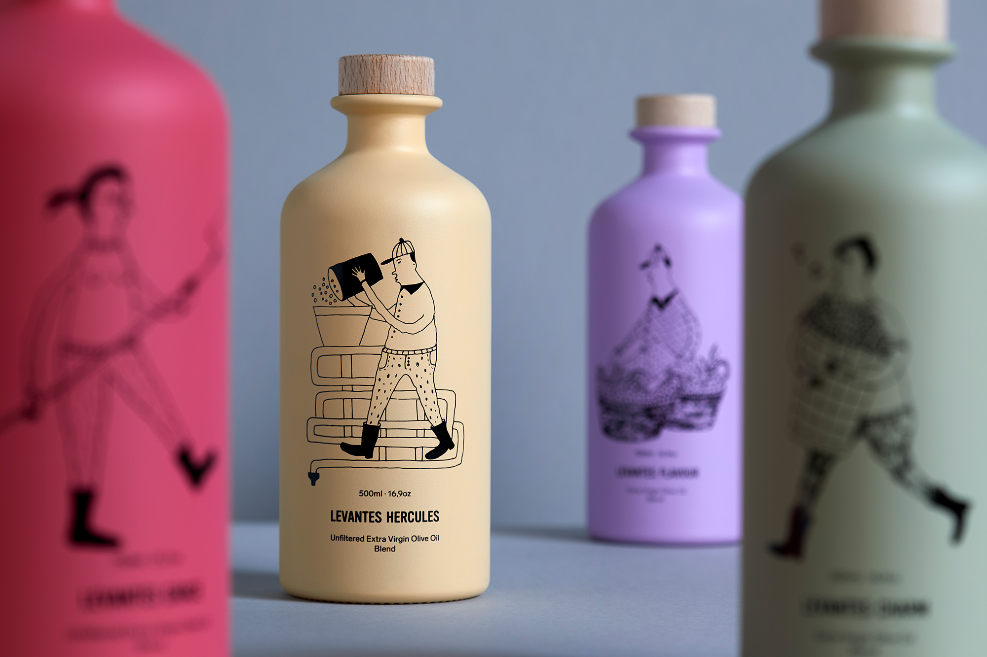 Levantes Family Farm Extra Virgin Olive Oil Greece AG Design Agency