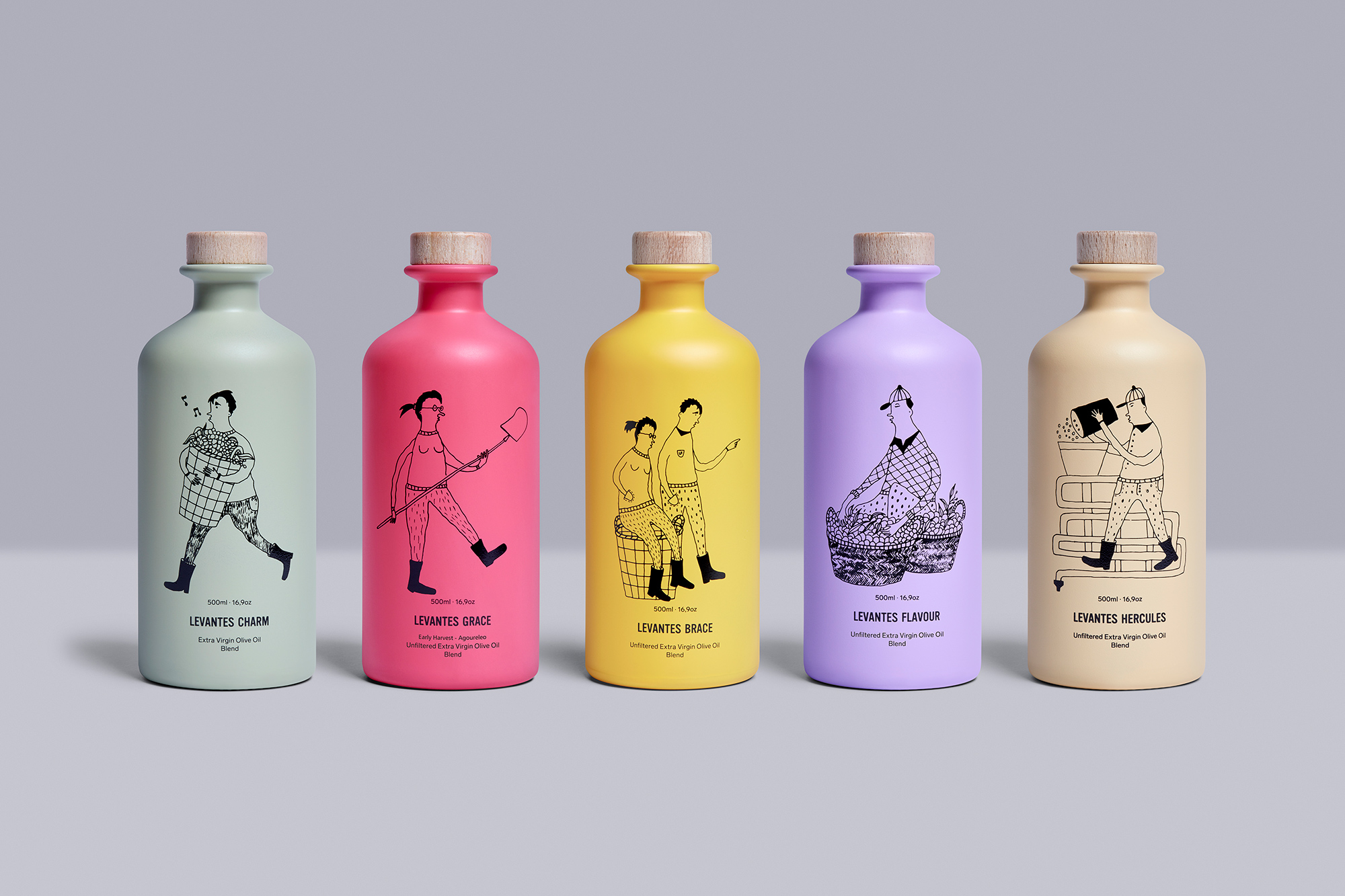 Levantes Family Farm Extra Virgin Olive Oil Greece AG Design Agency