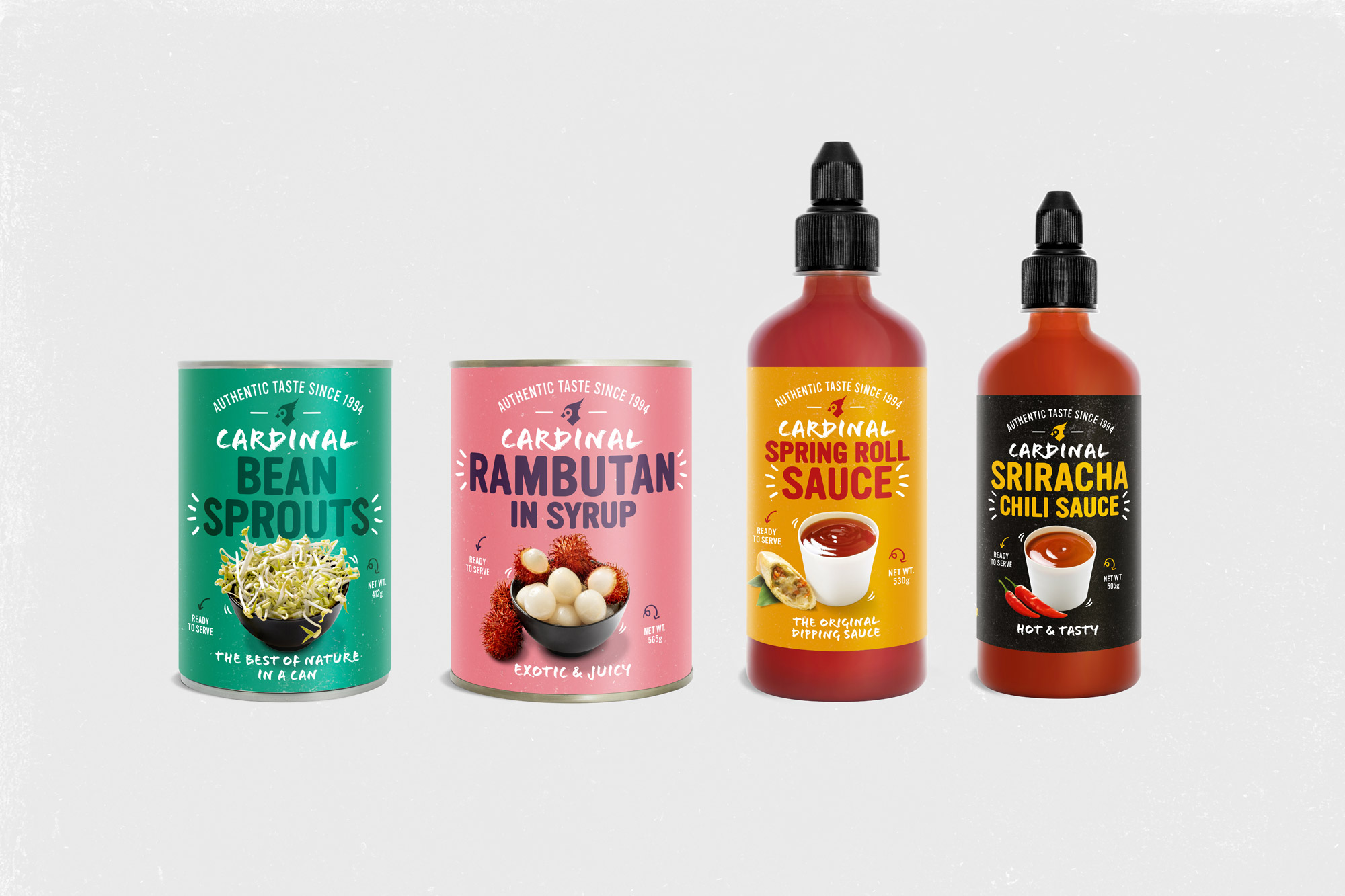 Cardinal The Food Company Wok Shop Branding Packaging