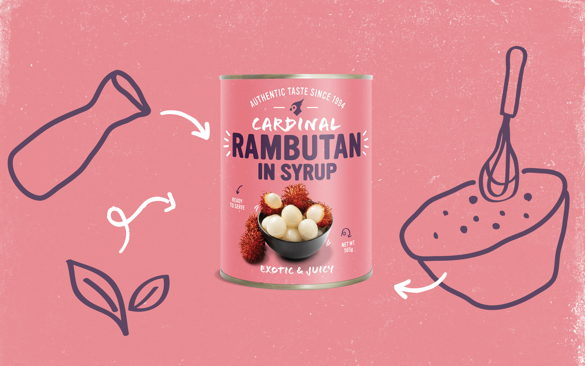 Cardinal The Food Company Wok Shop Branding Packaging