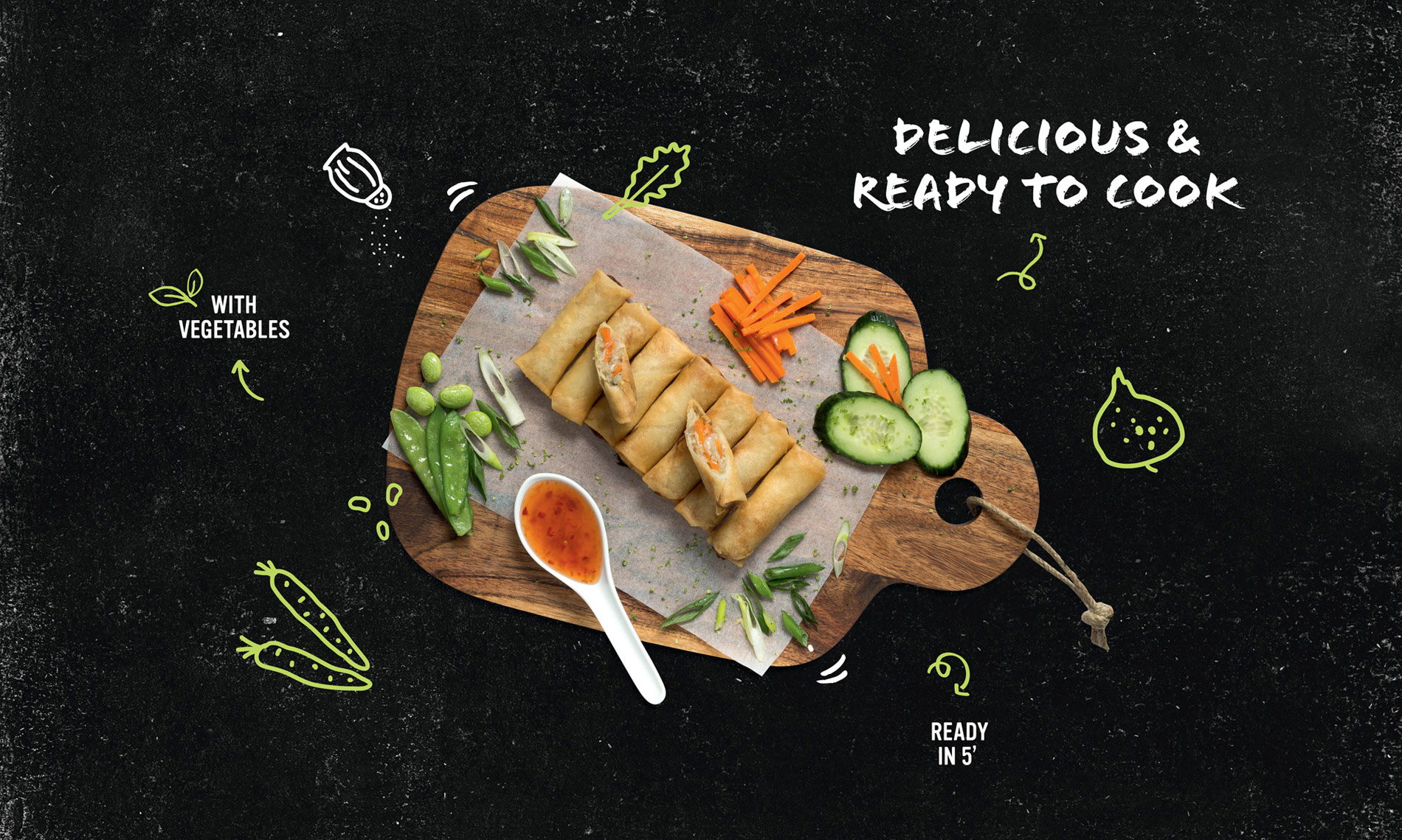 Cardinal The Food Company Wok Shop Branding Packaging