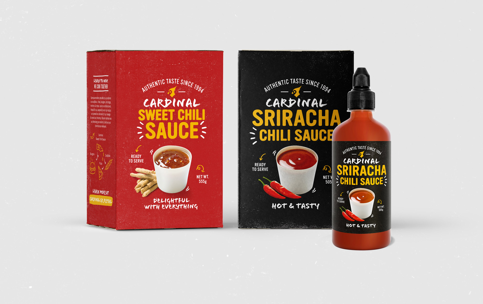 Cardinal The Food Company Wok Shop Branding Packaging