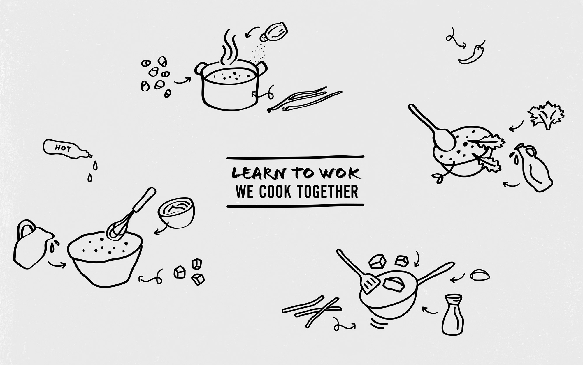 Cardinal The Food Company Wok Shop Branding Packaging