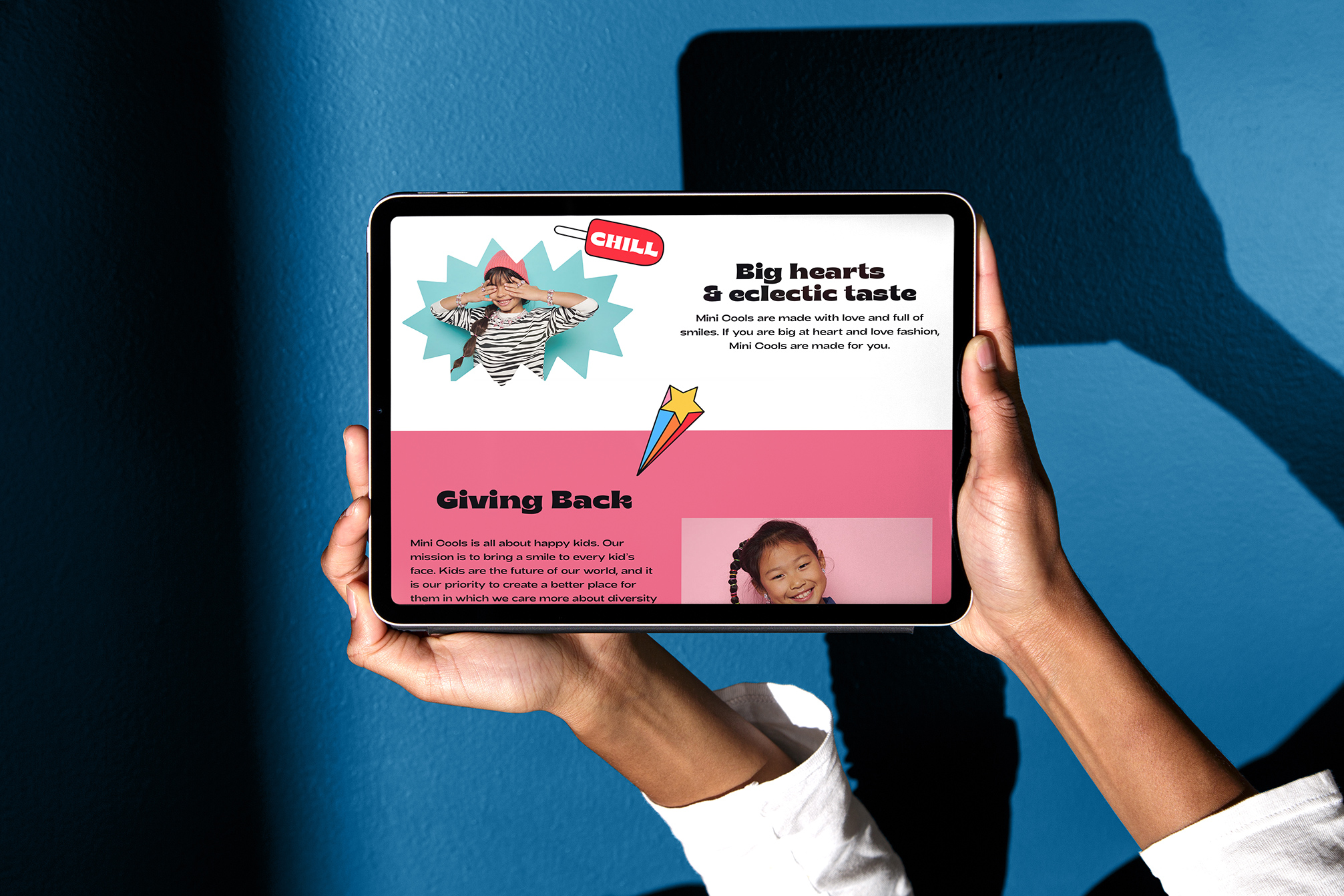 The products are made with safe, non-toxic materials and have been tested according to EU regulations. They are high quality items to be used for years by children, their siblings and friends. Packaging’s bold & bright approach is designed to be reused as jewelry or storage boxes and not to be discarded after opening. The products embody the ultimate childlike energy and sparkle in a colorful gift packaging that makes kids happy. Mini Cools donate 4€ from every purchase of their best-selling product Big at Heart necklace set to Together for Children that provides assistance to more than 30,000 children in need on an annual basis, irrespective of race, religion and political conviction. Together let’s make a better world for our Mini Cools.