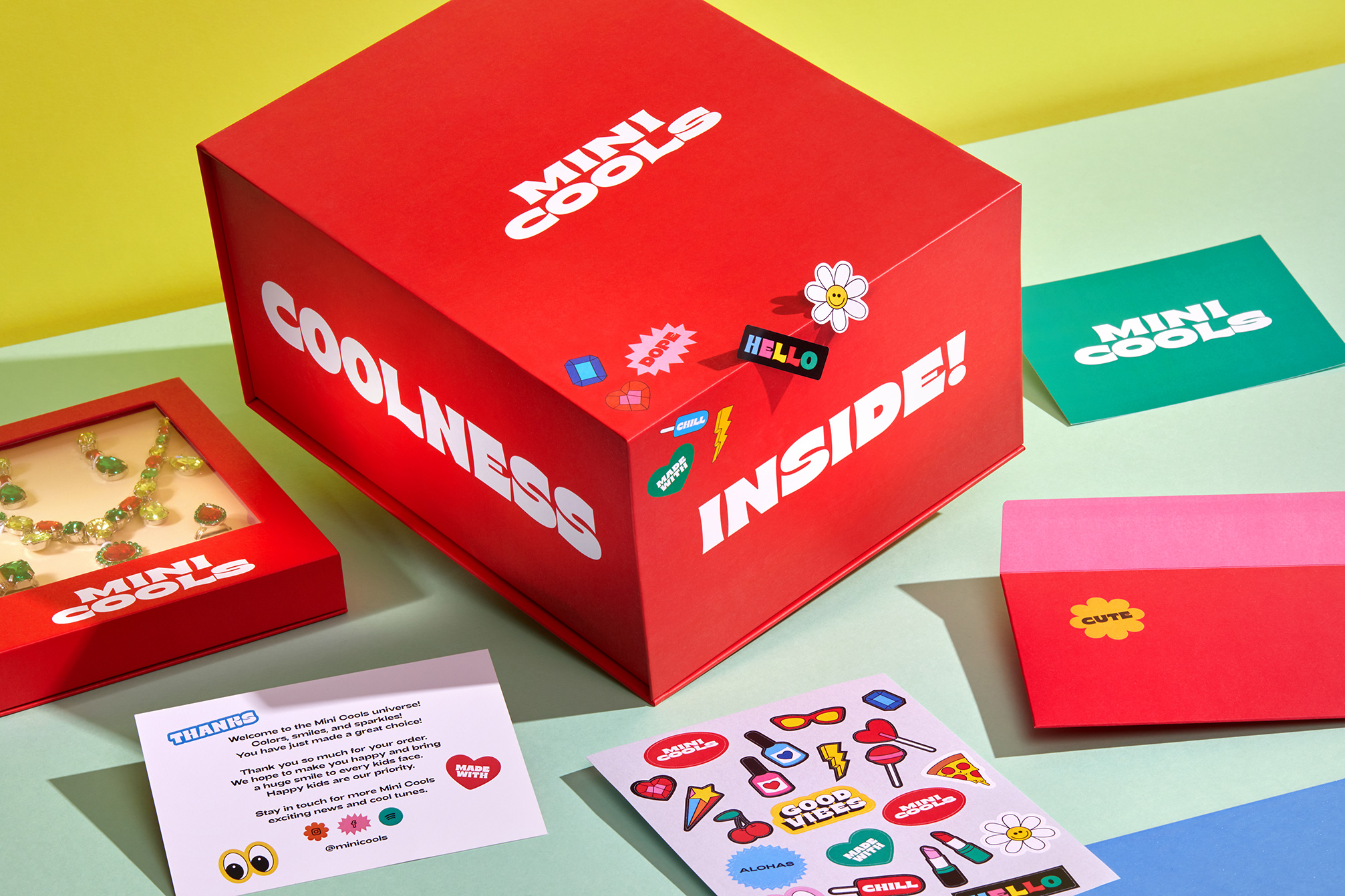 Mini Cools Kids Accessories AG Design Agency