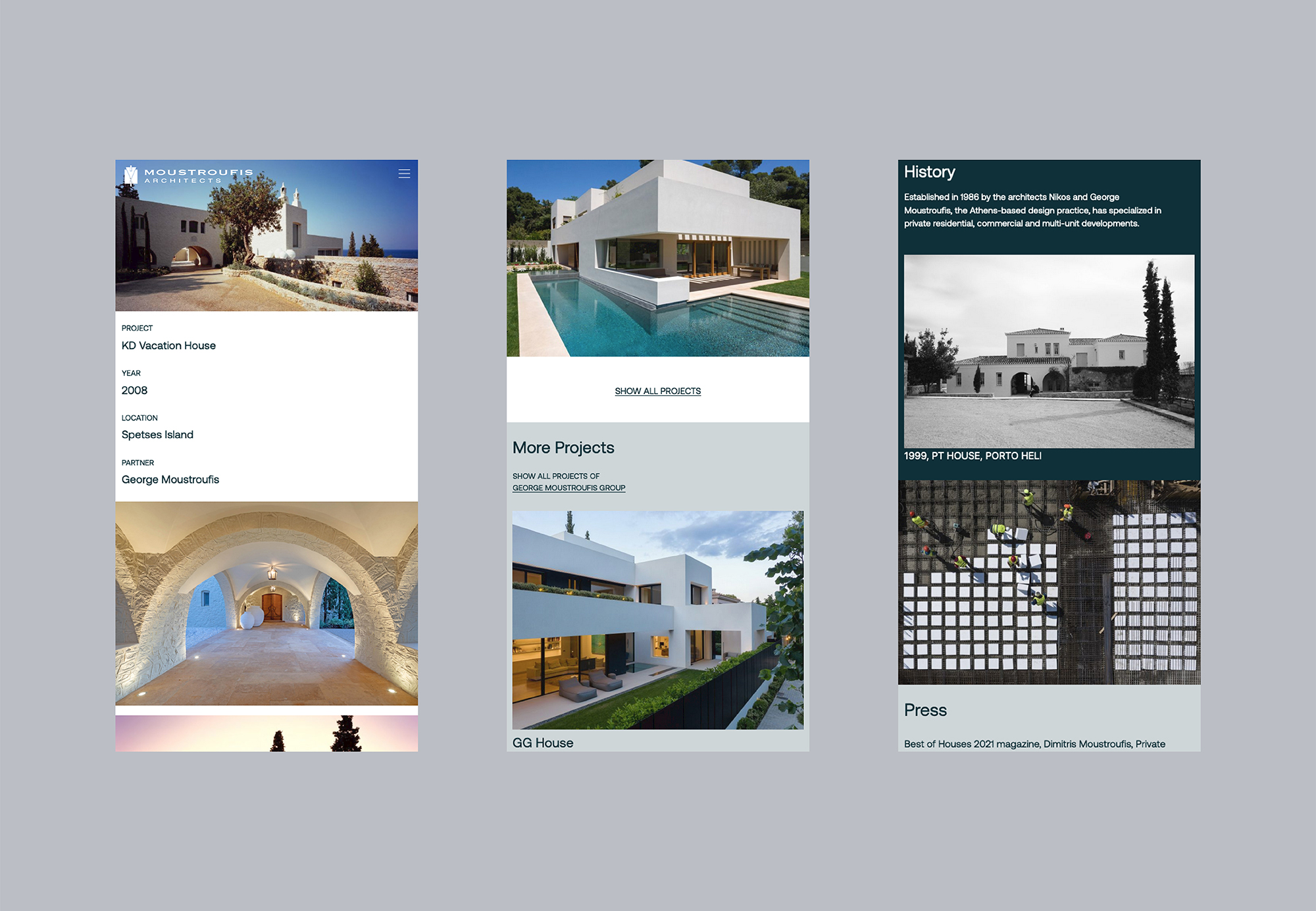 Moustroufis Architects AG Design Agency