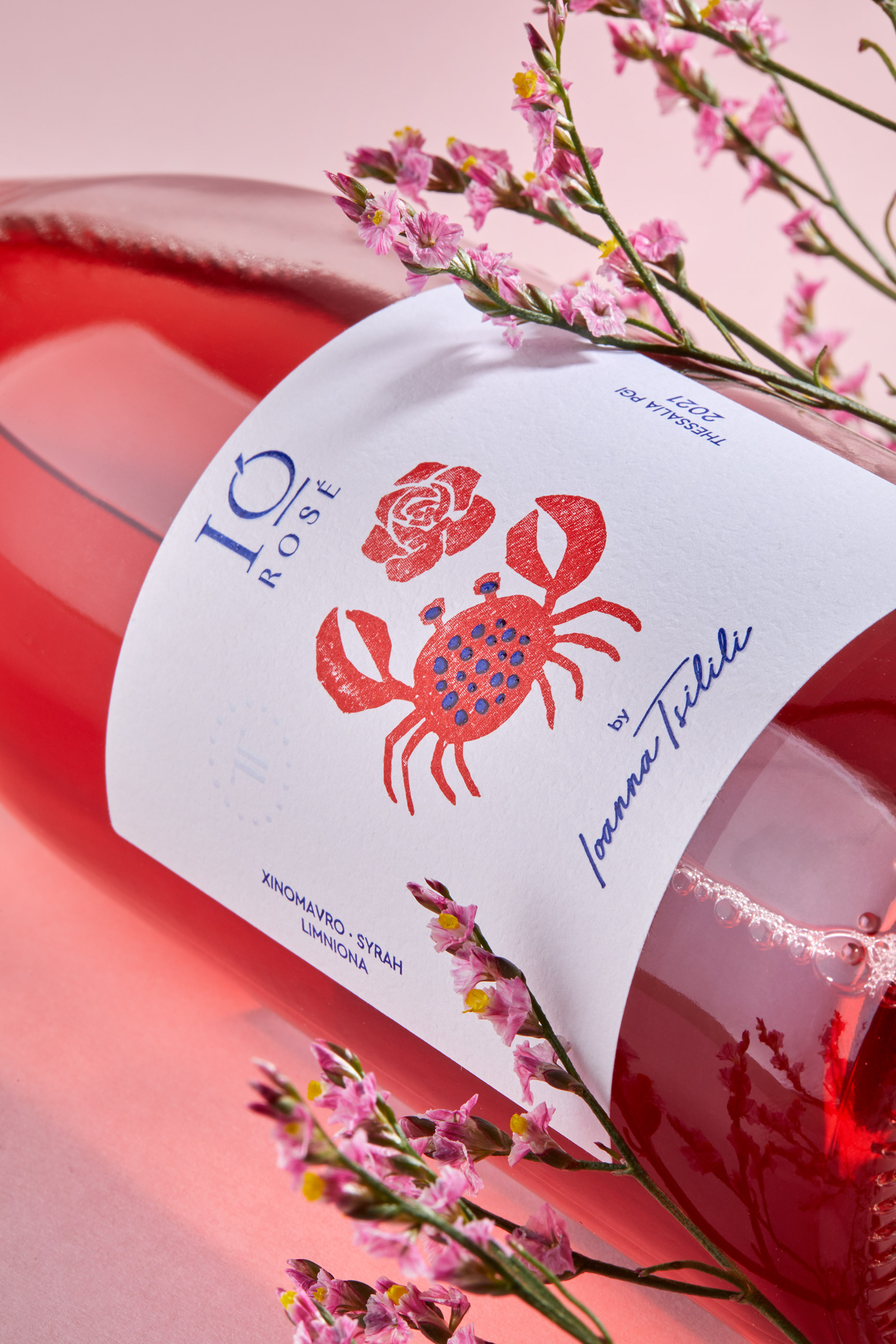 Tsililis Terres Wines IO Wines AG Design Agency