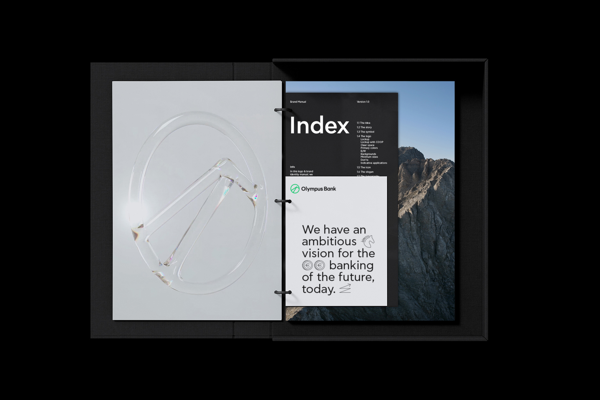 Olympus Bank Drama Bank Branding AG Design Agency