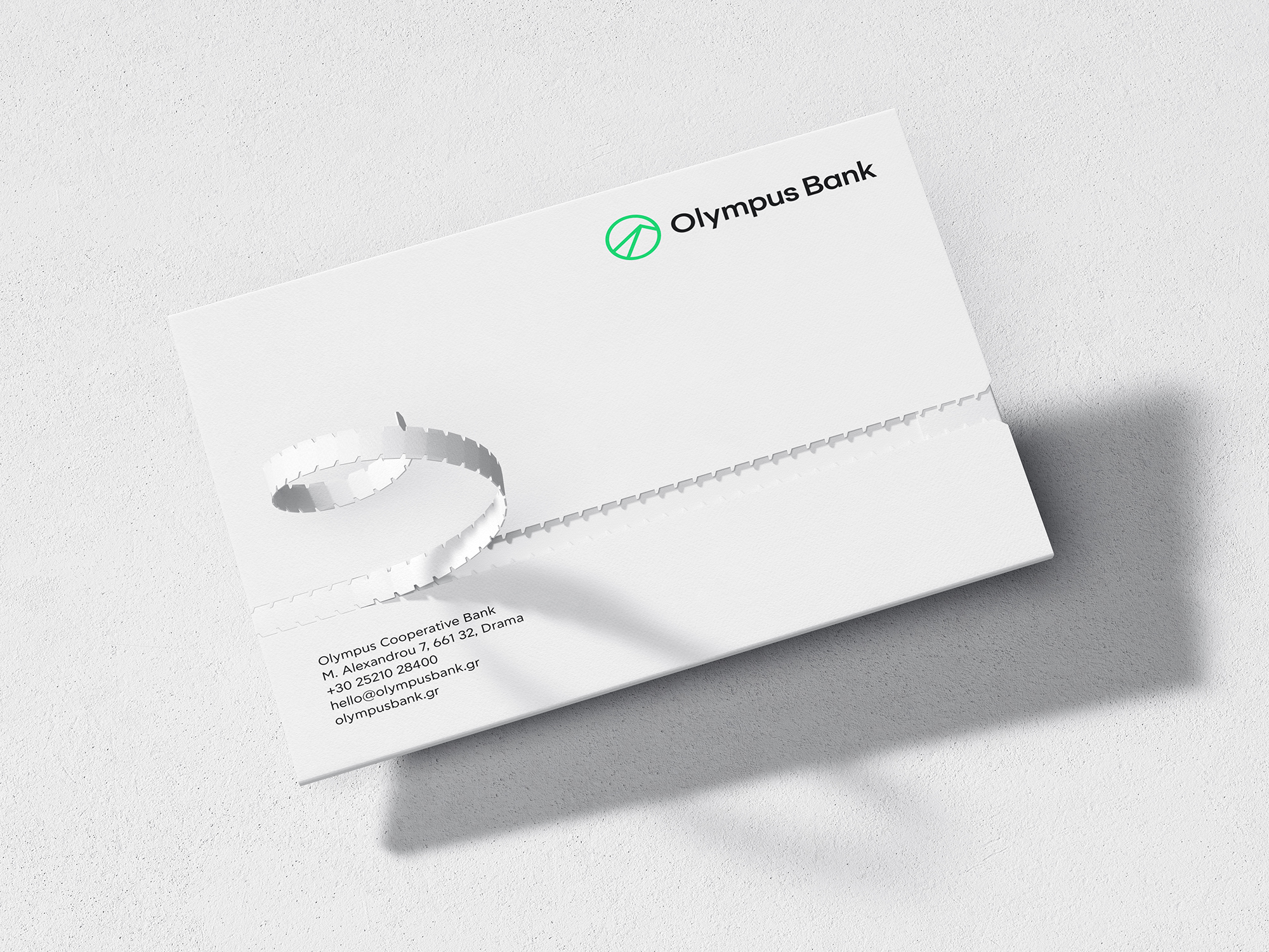 Olympus Bank Drama Bank Branding AG Design Agency