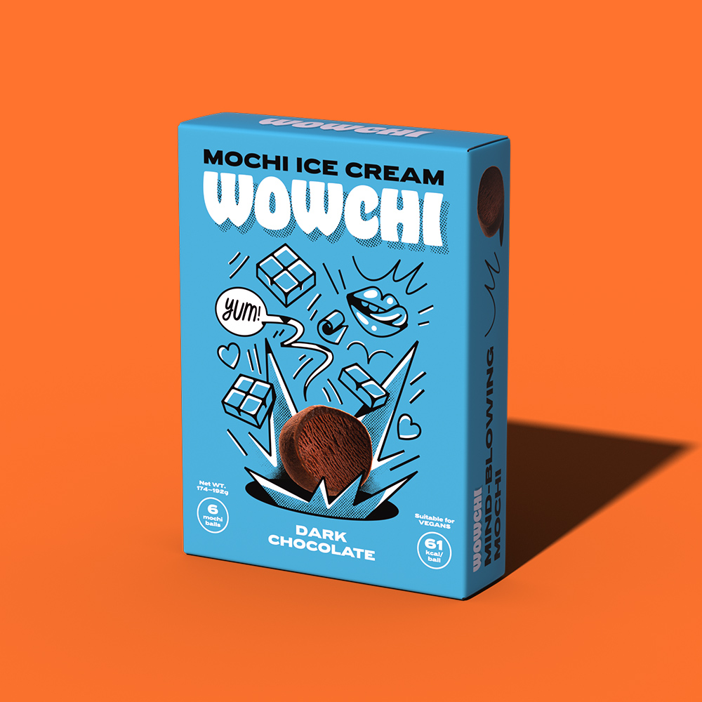 Wowchi Ice Cream Mochi AG Design Agency