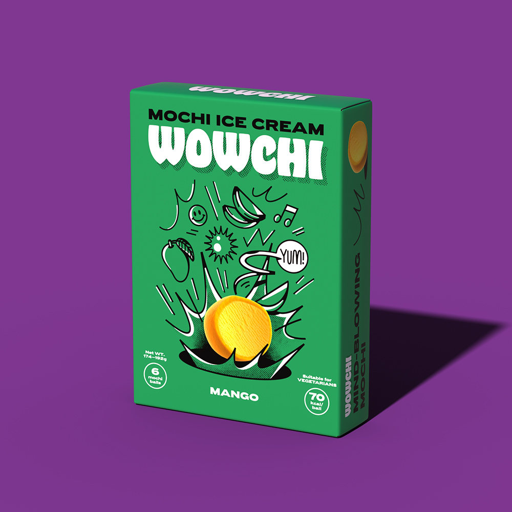 Wowchi Ice Cream Mochi AG Design Agency
