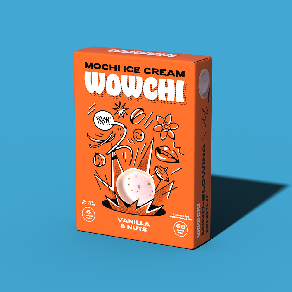 Wowchi Ice Cream Mochi AG Design Agency
