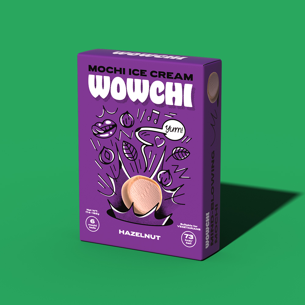 Wowchi Ice Cream Mochi AG Design Agency