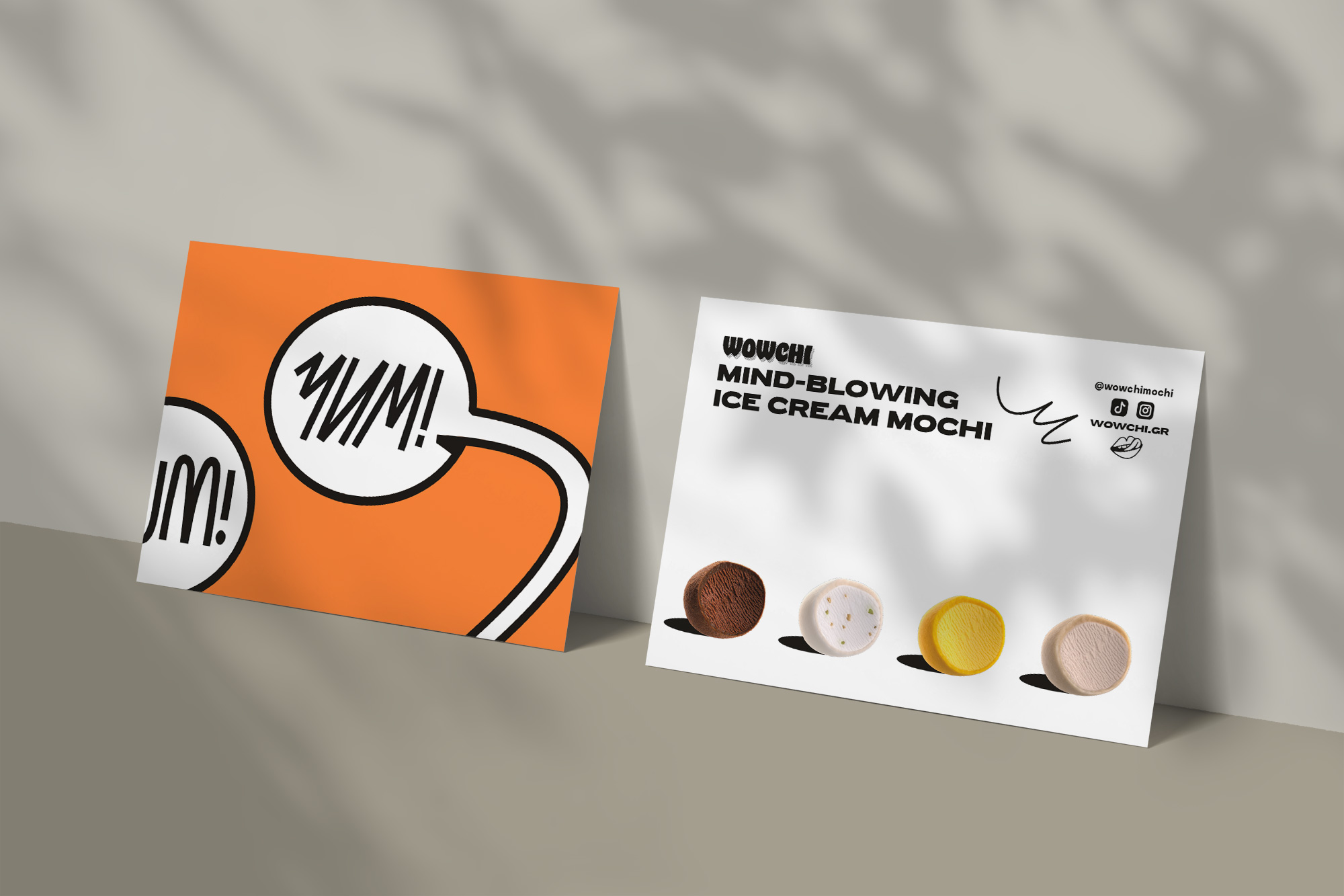 Wowchi Ice Cream Mochi Brand AG Design Agency