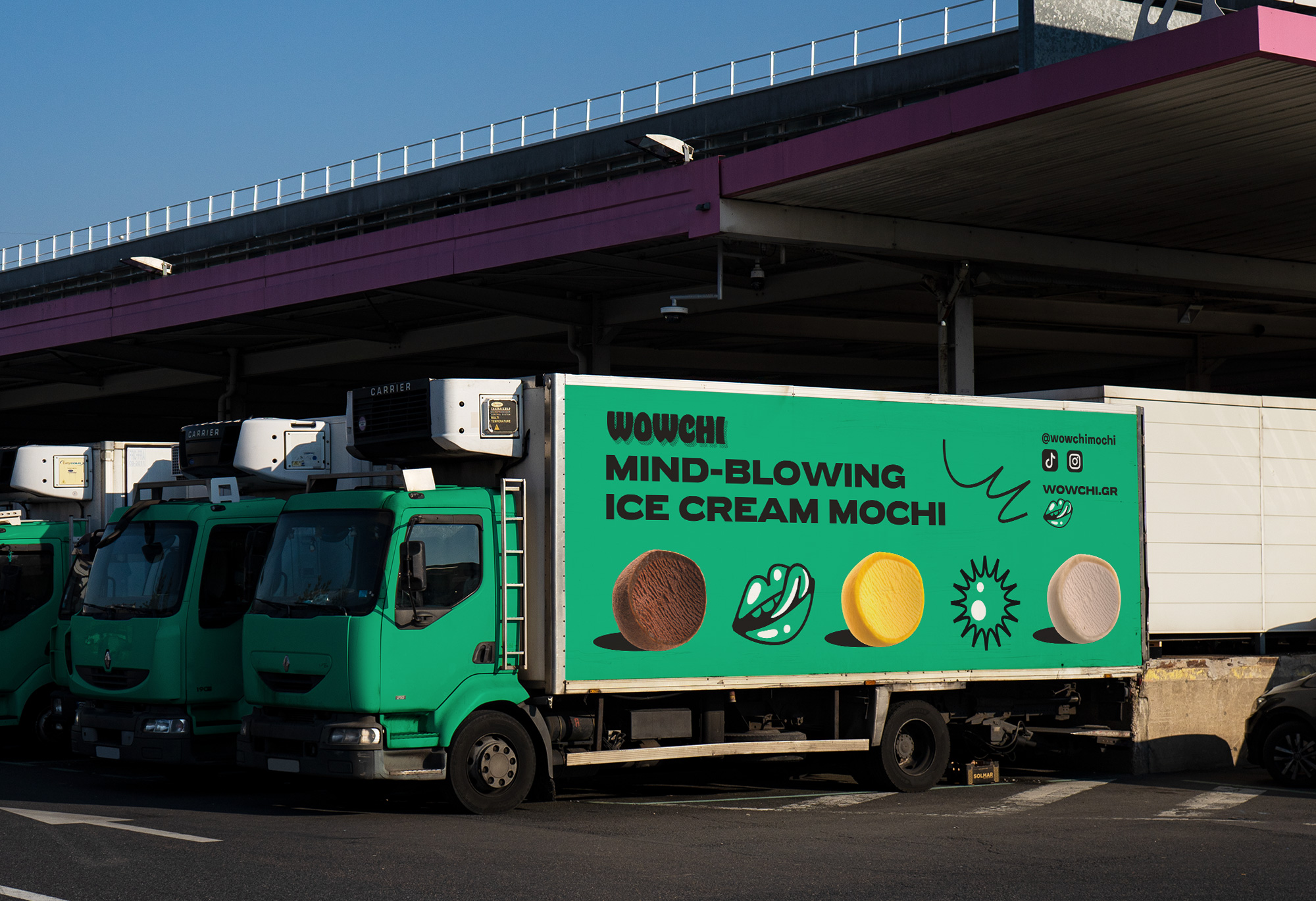 Wowchi Ice Cream Mochi Brand AG Design Agency