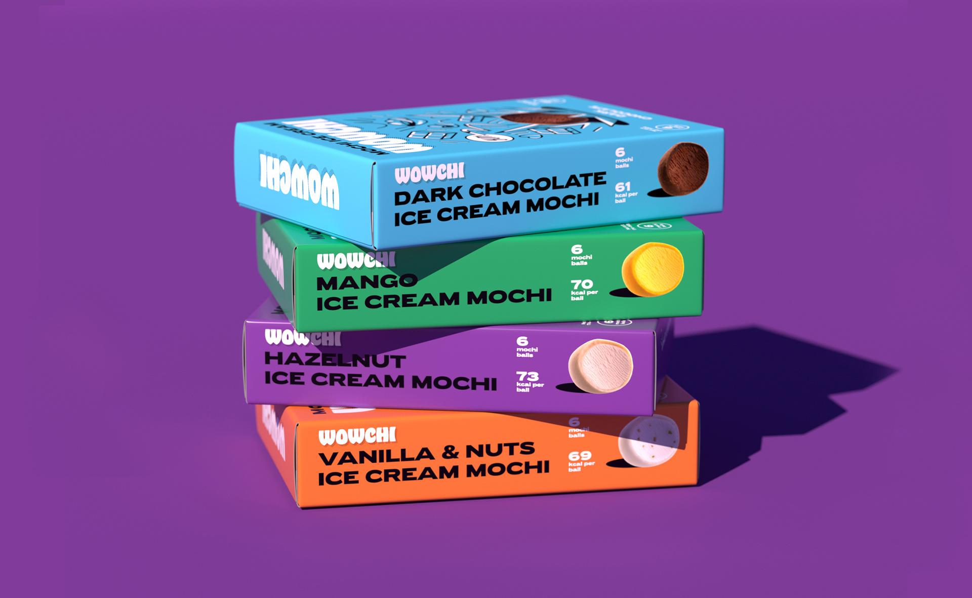 Wowchi Ice Cream Mochi AG Design Agency