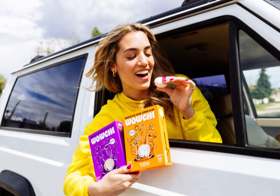 Wowchi Ice Cream Mochi Brand AG Design Agency