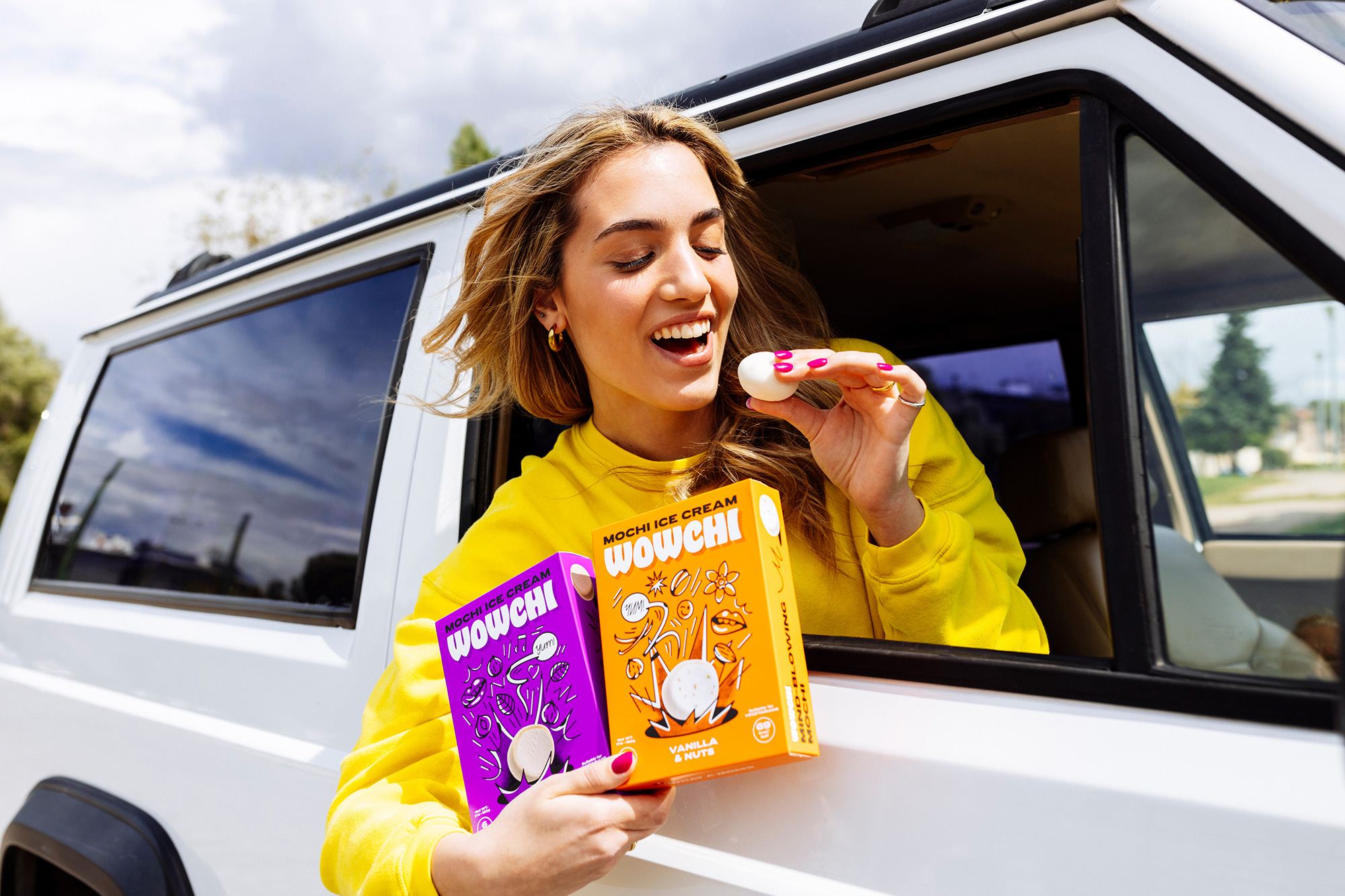 Wowchi Ice Cream Mochi Brand AG Design Agency