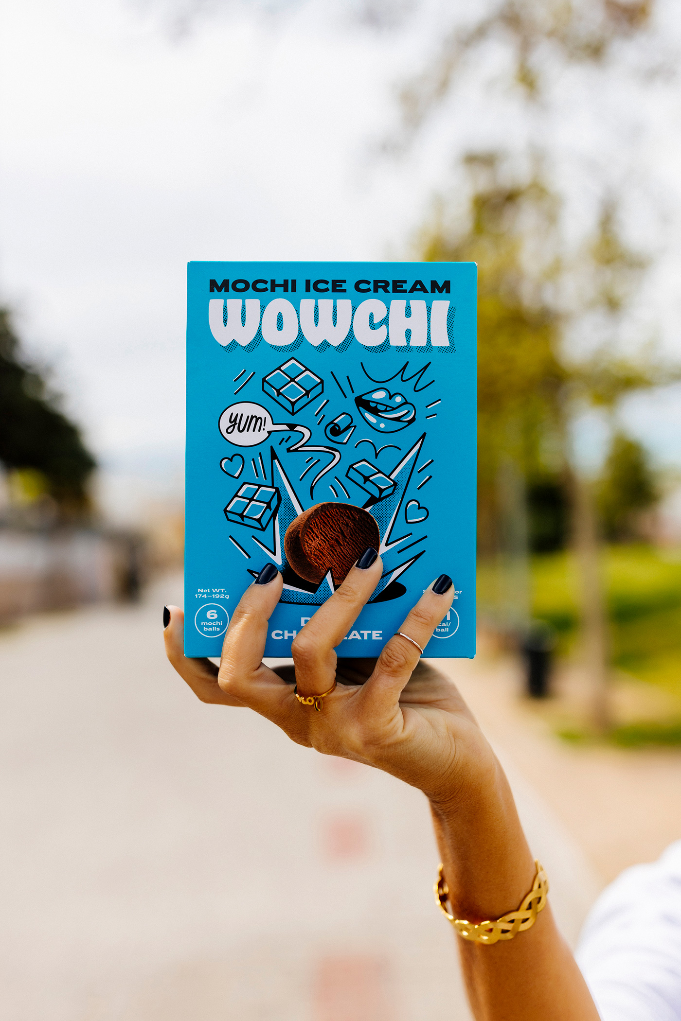 Wowchi Ice Cream Mochi Brand AG Design Agency