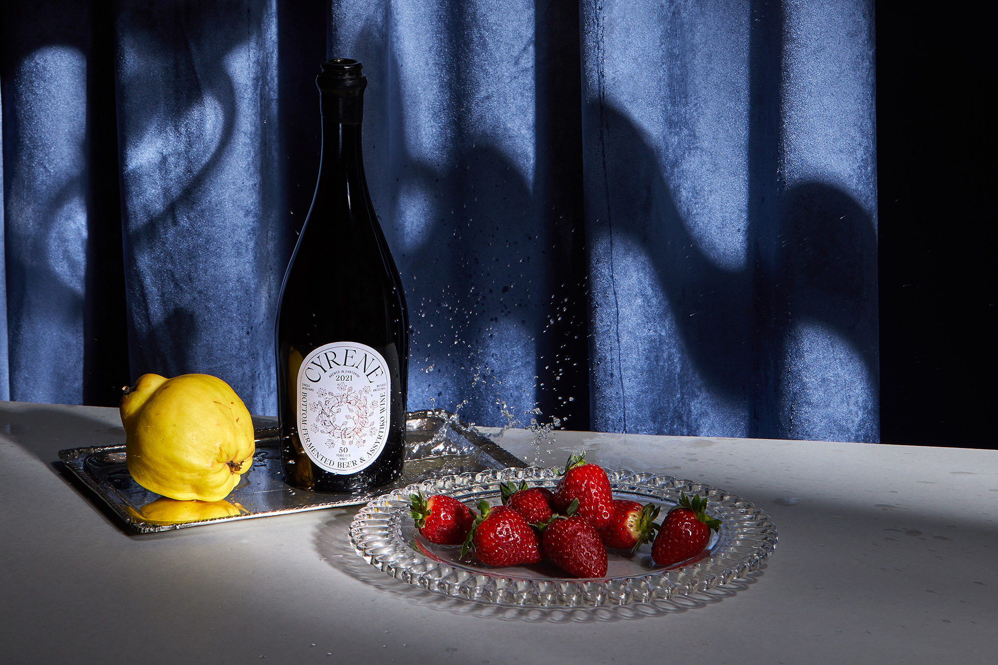 AG Design Agency Cyrene Oenobeer Ftelos Brewery Santorini