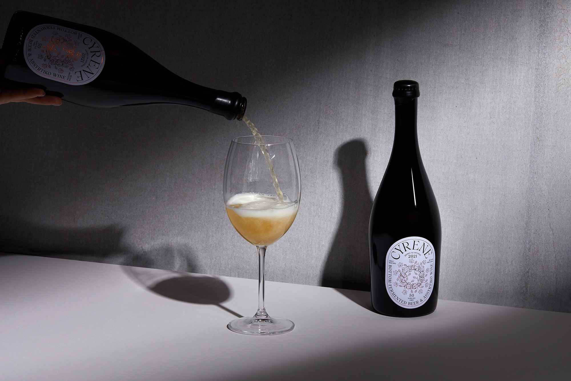 AG Design Agency Cyrene Oenobeer Ftelos Brewery Santorini