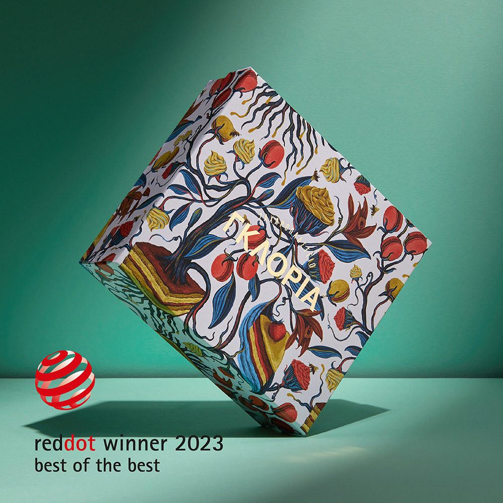AG Design Agency Red Dot Awards 2023 Gloria Patisserie Heraklion Crete