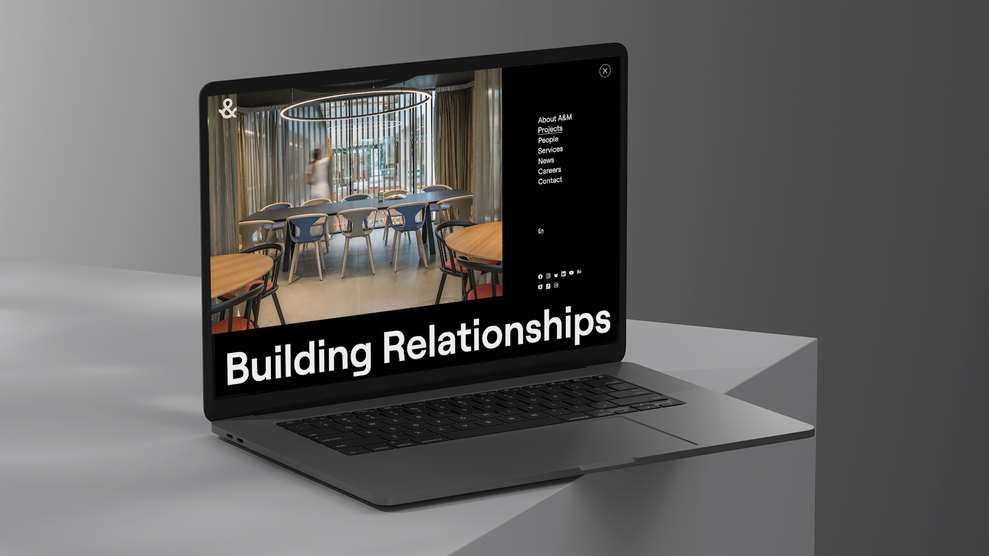 AG Design Agency A&M Architects Website Building Relationships