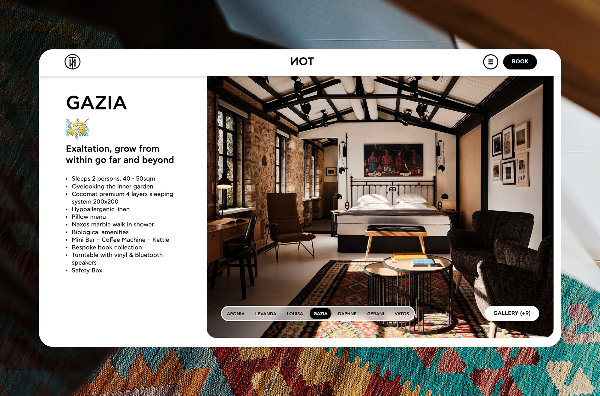 NOT Hotel Athens Technopolis No Ordinary Things AG Design Agency Branding