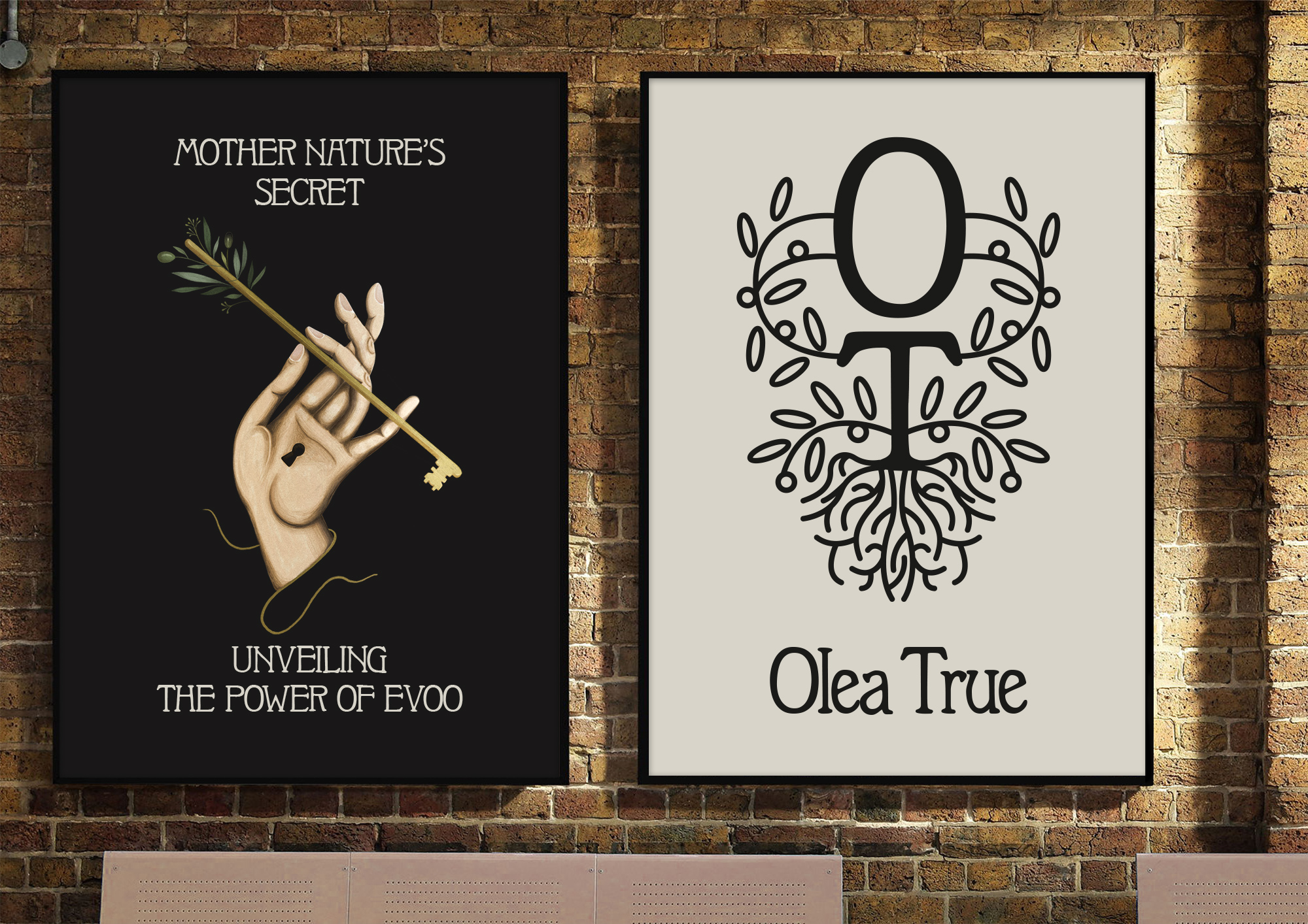 Olea True Extra Virgin Olive Oil based in Los Angeles Greek Roots AG Design Agency