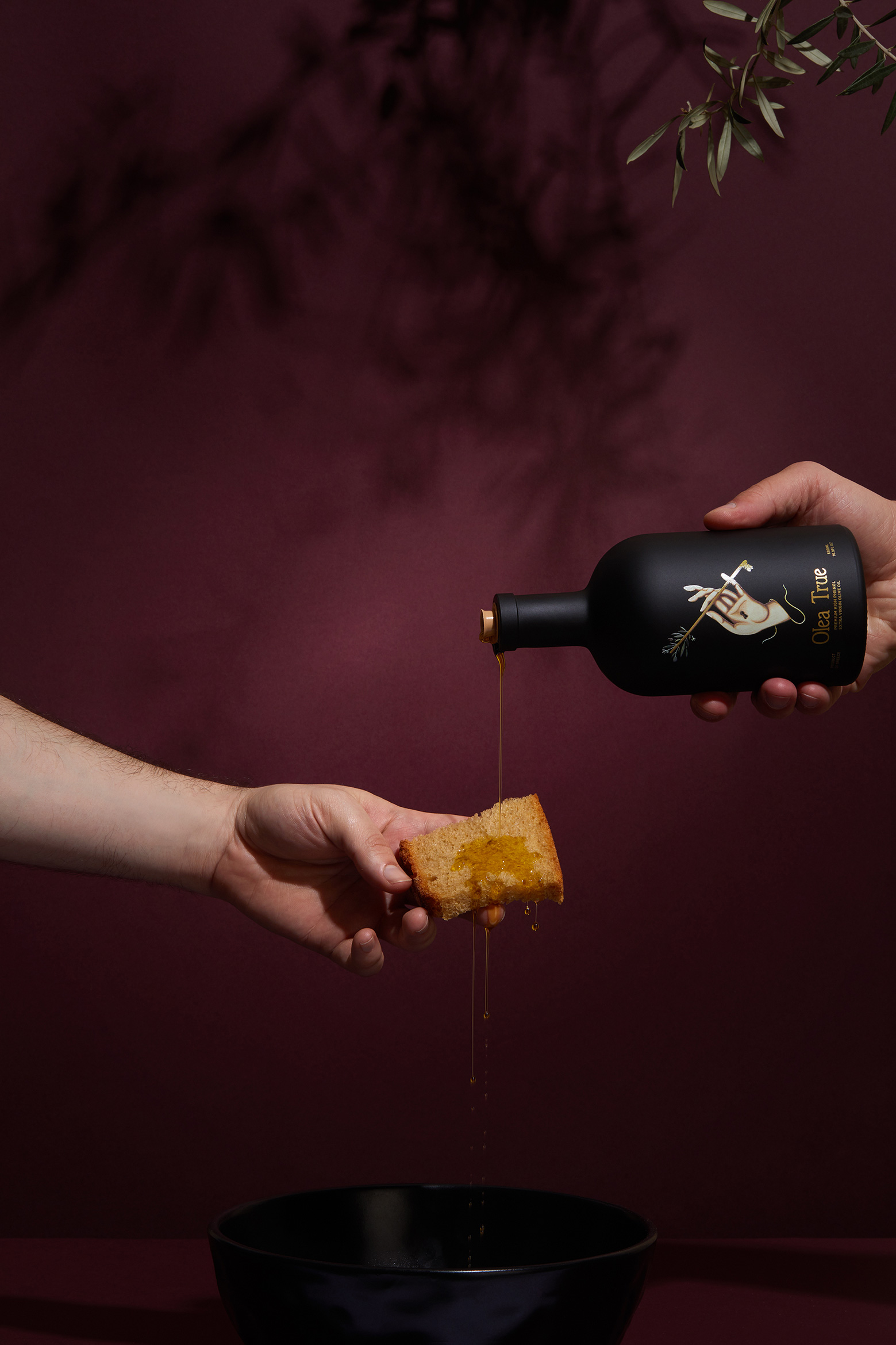 Olea True Extra Virgin Olive Oil based in Los Angeles Greek Roots AG Design Agency