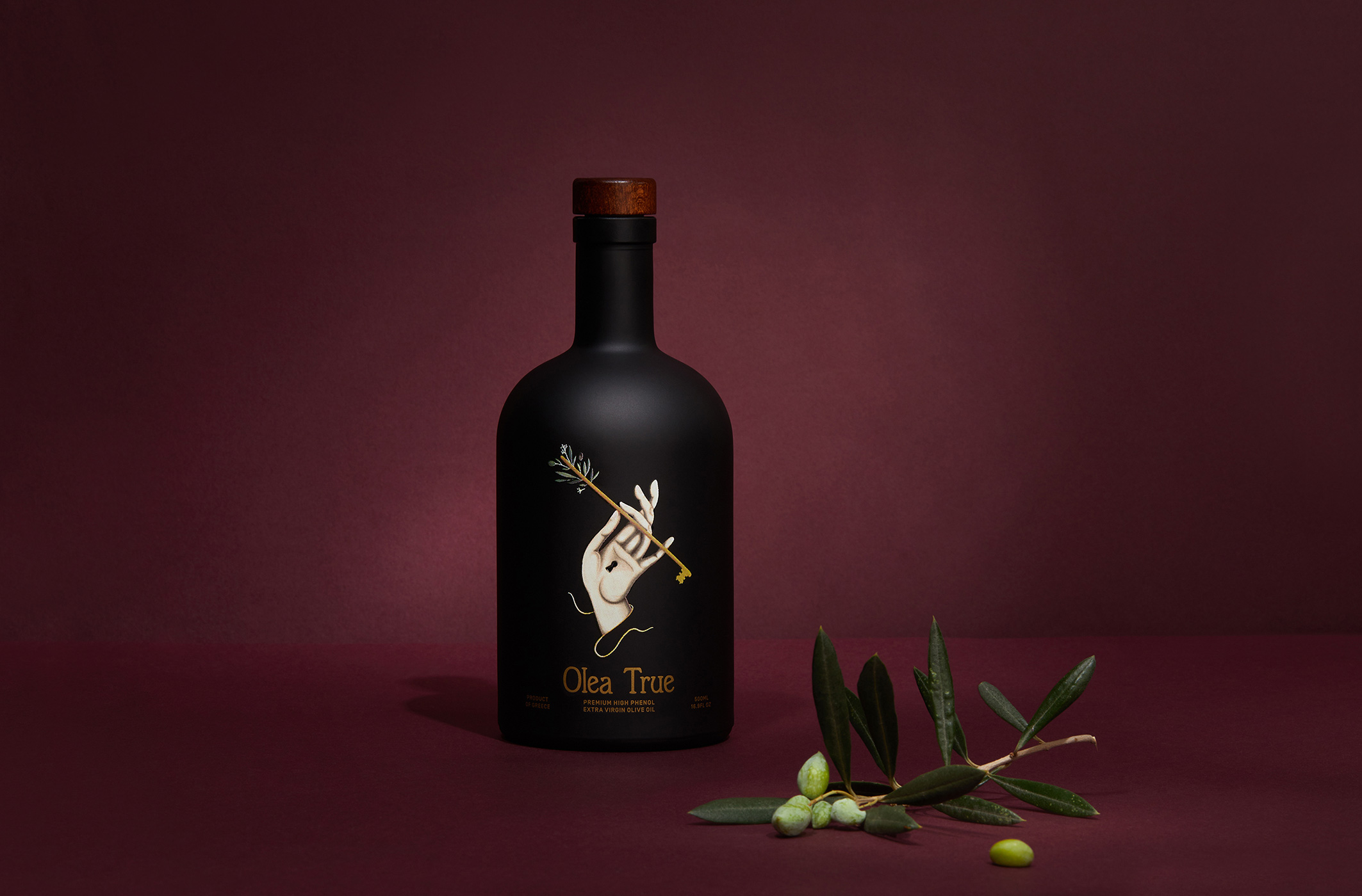 Olea True Extra Virgin Olive Oil based in Los Angeles Greek Roots AG Design Agency