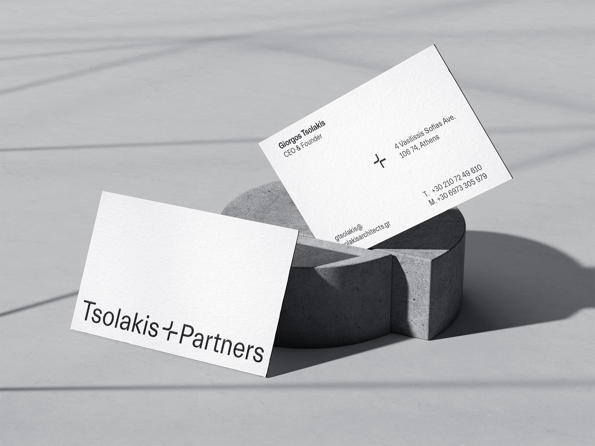 Tsolakis Architects Branding AG Design Agency