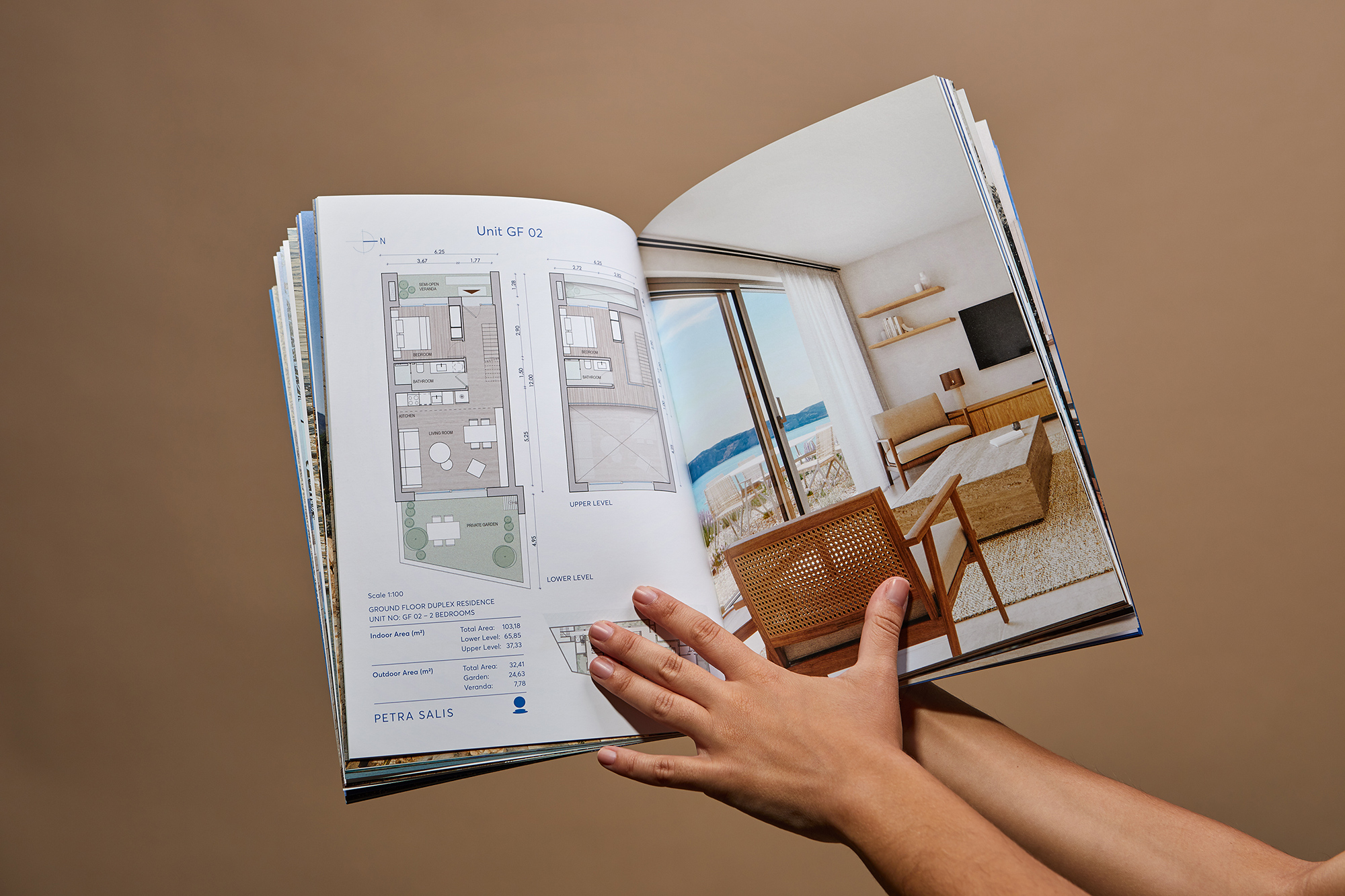 Petra Salis waterfront residence developed by AVAX Development in Chania, Crete, Greece