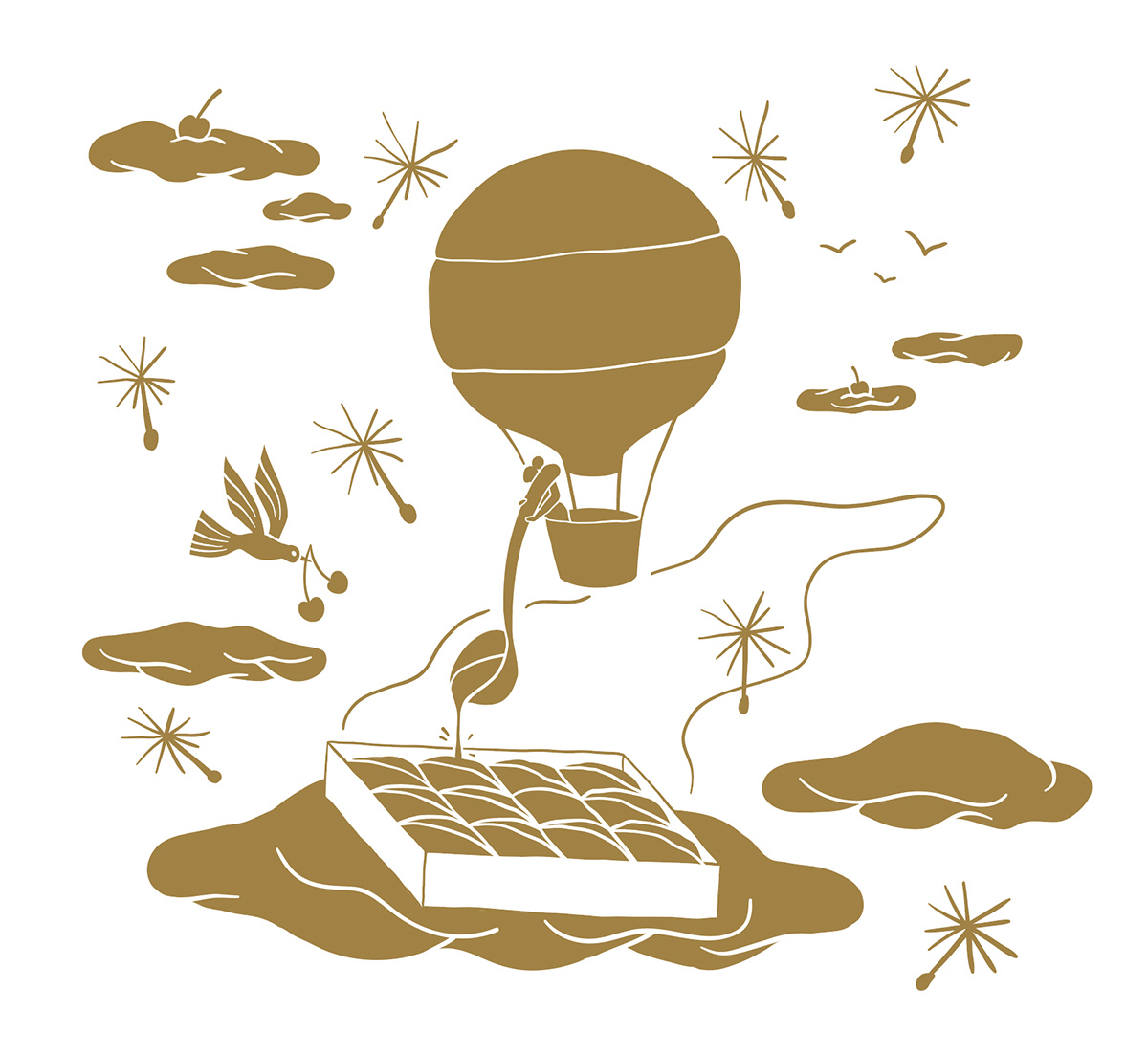 The joy of life Η χαρά της ζωής 60 χρόνια ζαχαροπλαστείο Γκλόρια AG Design Agency