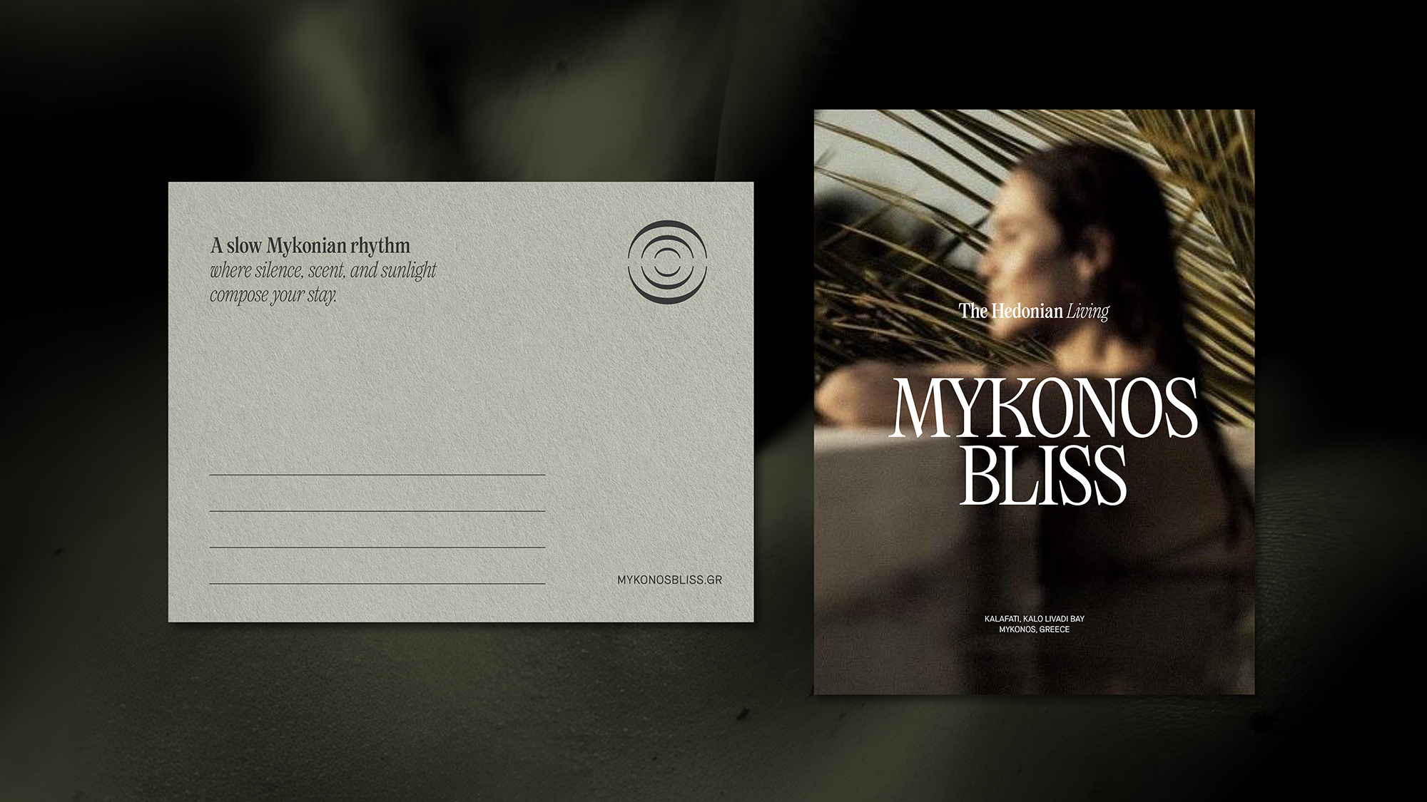 Mykonos Bliss Hotel Hospitality Rebranding AG Design Agency