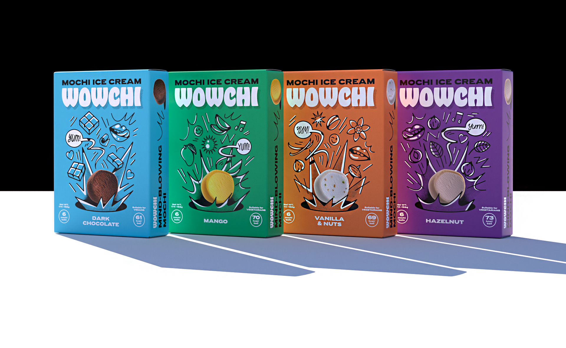 Wowchi Ice Cream Mochi AG Design Agency