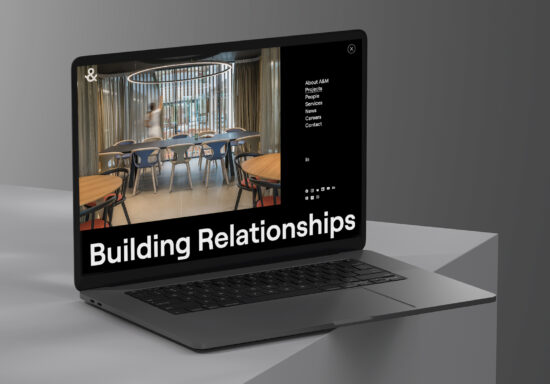 AG Design Agency A&M Architects Website Building Relationships